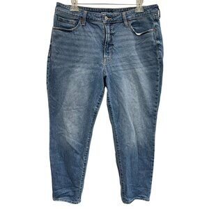Old Navy OG Straight Jeans size 16 Stretch Secret-Smooth Pocket Casual Preppy